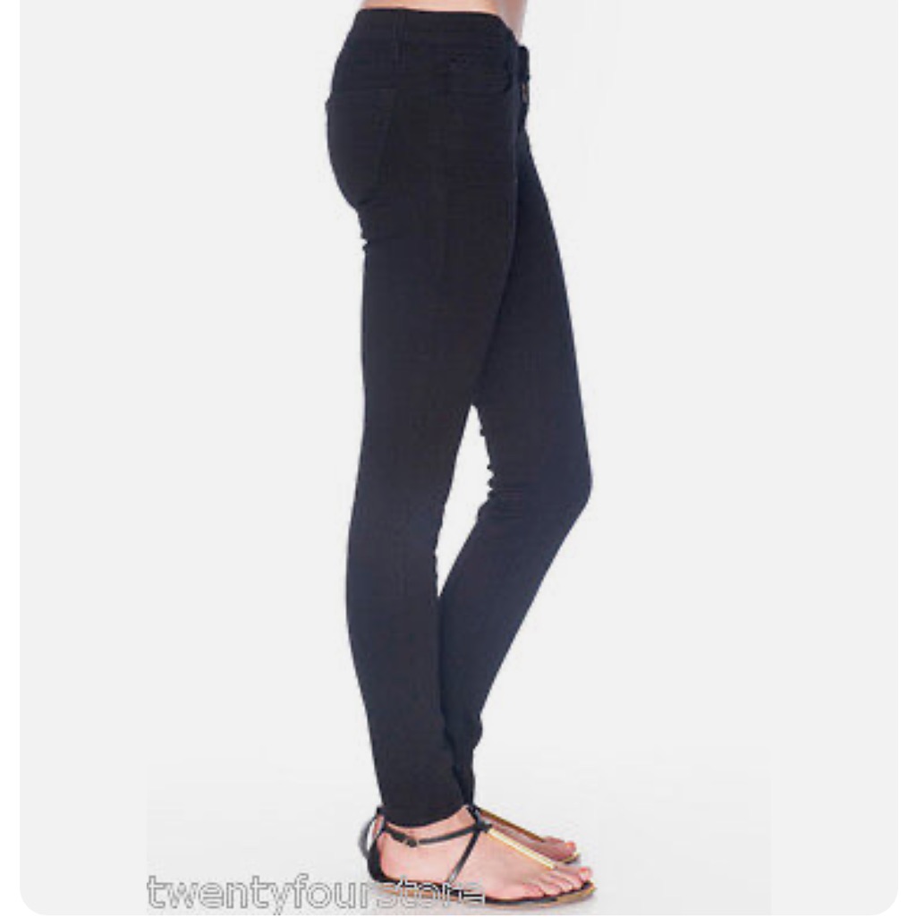 J Brand Jeans 910 The Skinny Leg In Shadow Dark Blue Black Sz 29